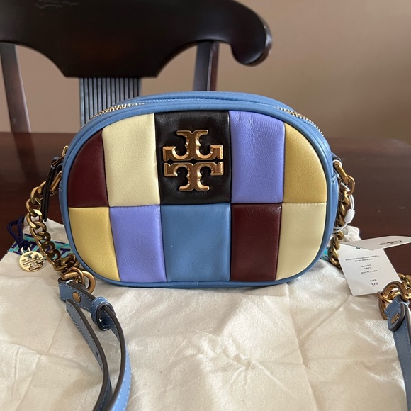 Tory Burch Kira patchwork small camera bag Multi color - Picture 6 of 9